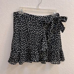 Urban Outfitters Polka Dot Ruffle Skirt - Size L